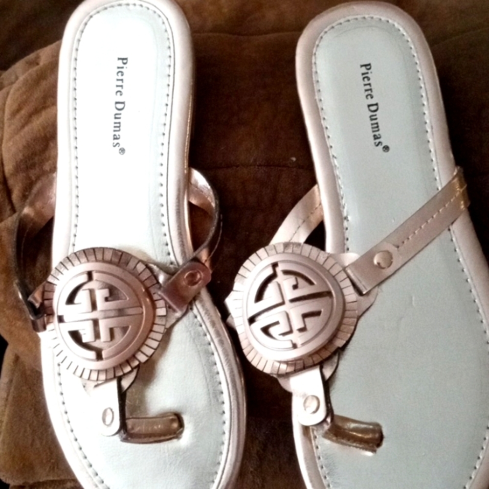 Gold sandles womens